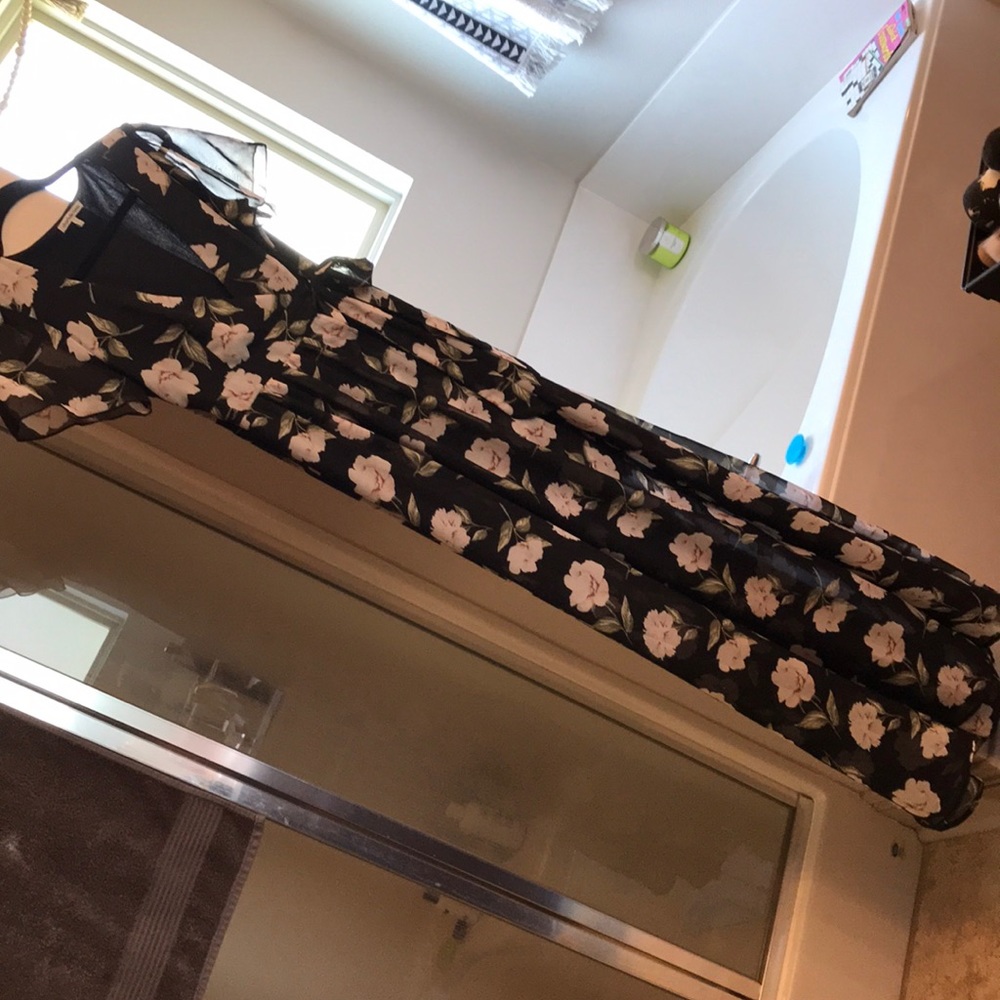 Maxi wrap dress